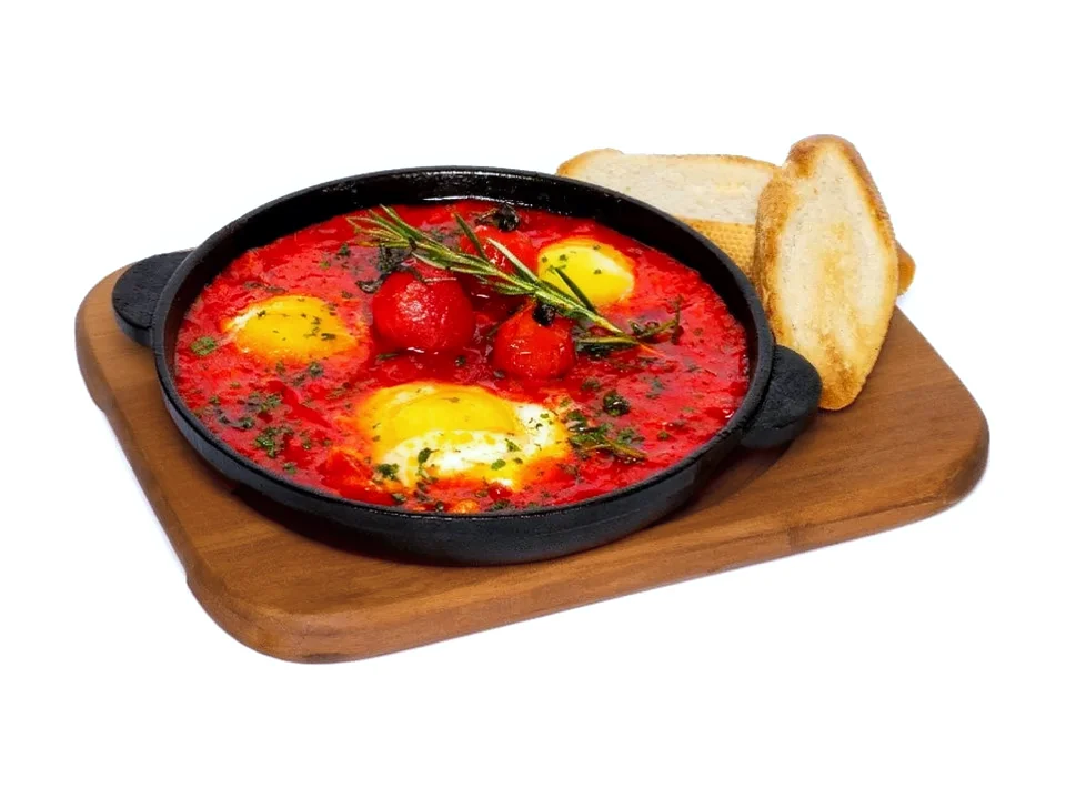 Shakshuka — restaurant Tierra, Comrat