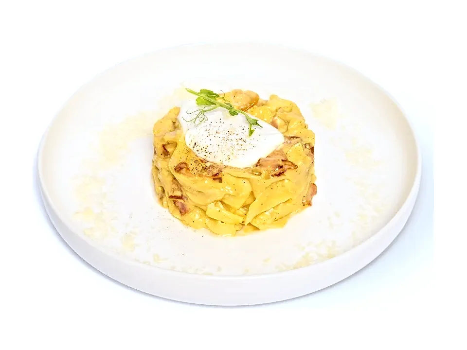 Paste Carbonara — restaurant Tierra, Comrat
