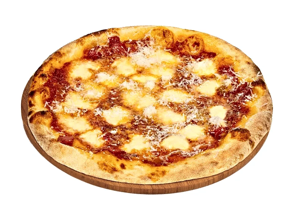 Pizza Margherita — restaurant Tierra, Comrat