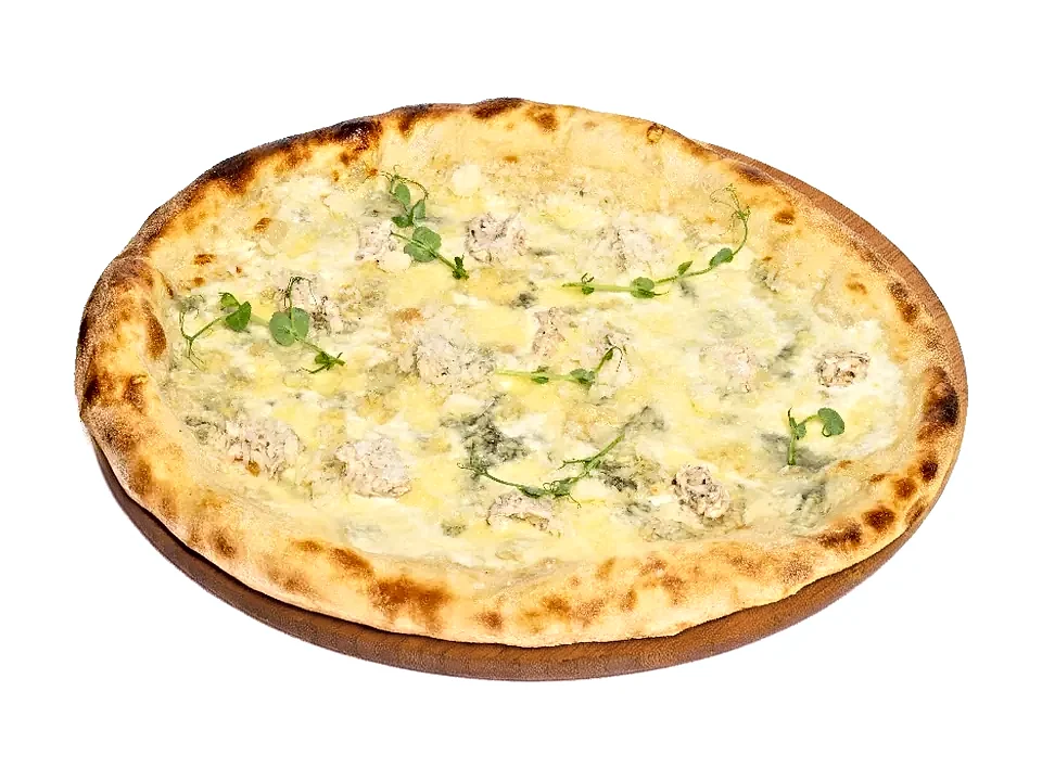 Pizza Patru cașcavaluri cu pastă de trufe — restaurant Tierra, Ceadîr-Lunga